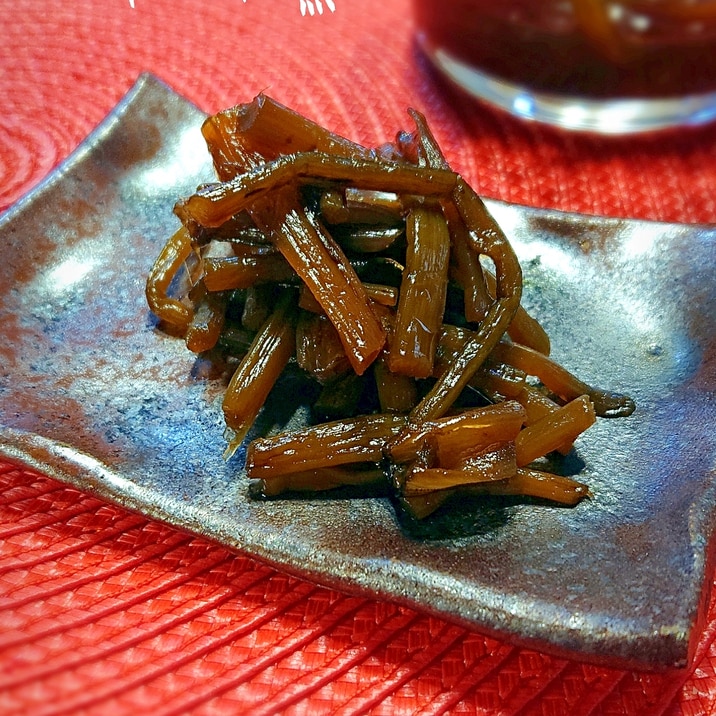 ❁我が家のつわの佃煮❁